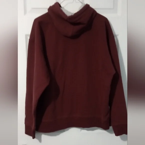 Champion Men's Burgundy Hoodie - Picture 5 of 5